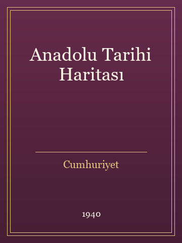 Anadolu Tarihi Haritası