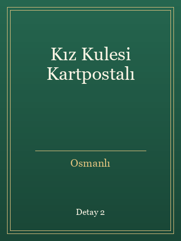 Kız Kulesi Kartpostalı (Ciltli) kitap kapağı 3