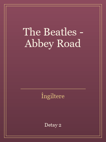 The Beatles - Abbey Road (Ciltli) kitap kapağı 3