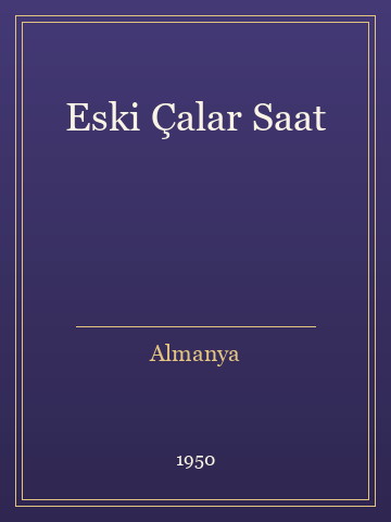 Eski Çalar Saat