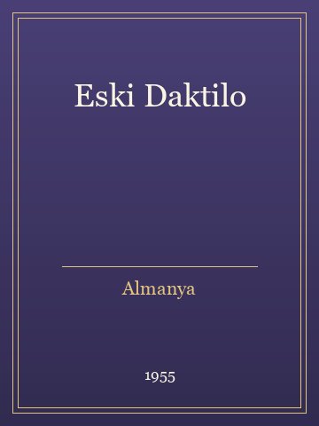 Eski Daktilo