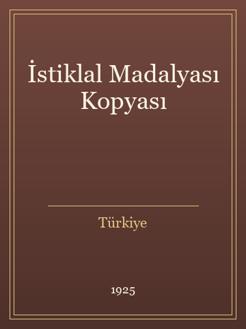 İstiklal Madalyası Kopyası