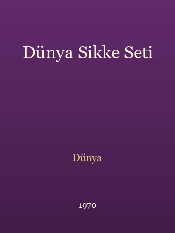 Dünya Sikke Seti (Ciltli)