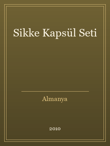 Sikke Kapsül Seti (Ciltli)