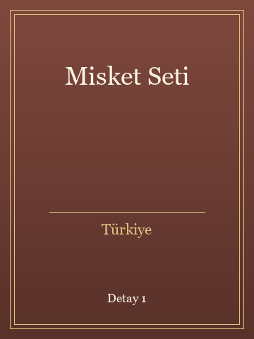 Misket Seti (Temiz Nüsha) kitap kapağı 2