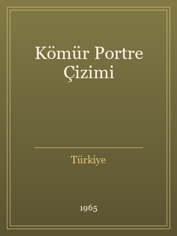 Kömür Portre Çizimi