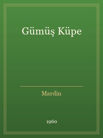 Gümüş Küpe (Karton Kapak)