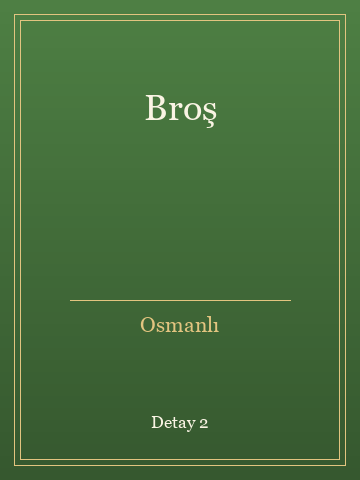 Broş (Temiz Nüsha) kitap kapağı 3