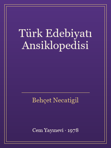 Türk Edebiyatı Ansiklopedisi (Karton Kapak)