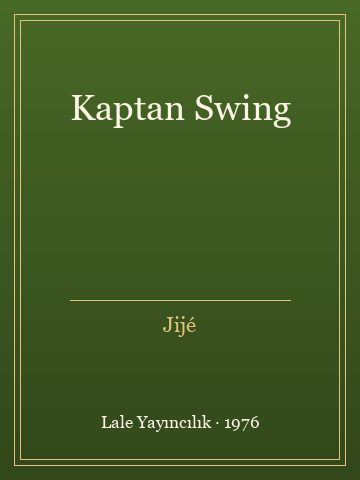 Kaptan Swing - Jijé kitap kapağı 2