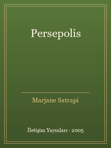 Persepolis (Karton Kapak) - Marjane Satrapi kitap kapağı 2