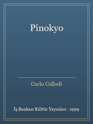 Pinokyo (Karton Kapak) - Carlo Collodi kitap kapağı 3