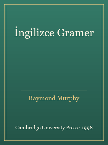 İngilizce Gramer (Karton Kapak) - Raymond Murphy kitap kapağı 2