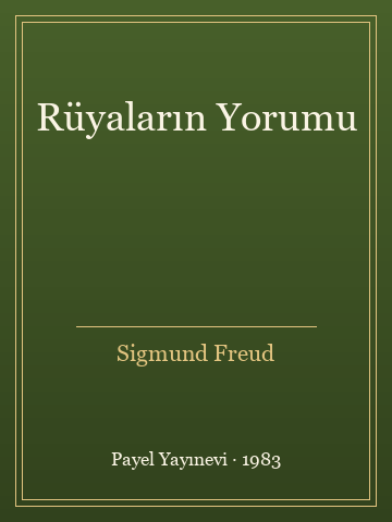 Rüyaların Yorumu (Karton Kapak) - Sigmund Freud kitap kapağı 2