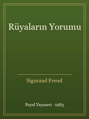 Rüyaların Yorumu (Karton Kapak) - Sigmund Freud kitap kapağı 3