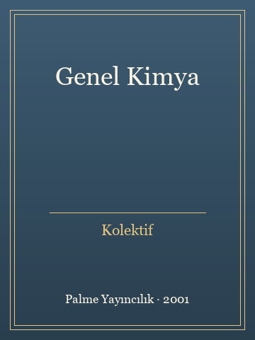 Genel Kimya (Ciltli)