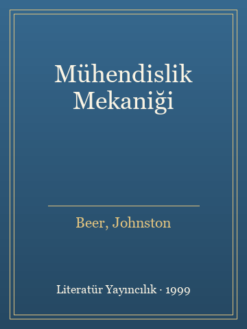Mühendislik Mekaniği (Ciltli)