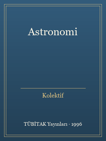 Astronomi (Karton Kapak) - Kolektif kitap kapağı 3