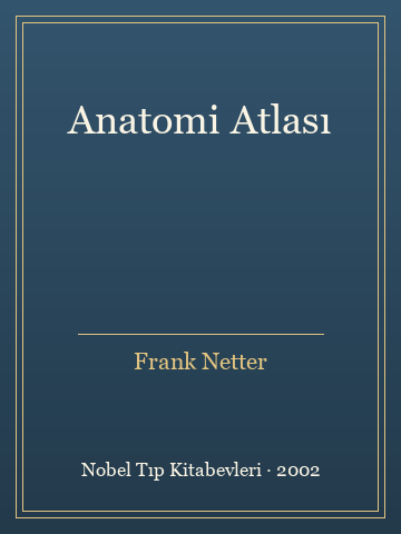 Anatomi Atlası (İlk Baskılardan) - Frank Netter kitap kapağı 3