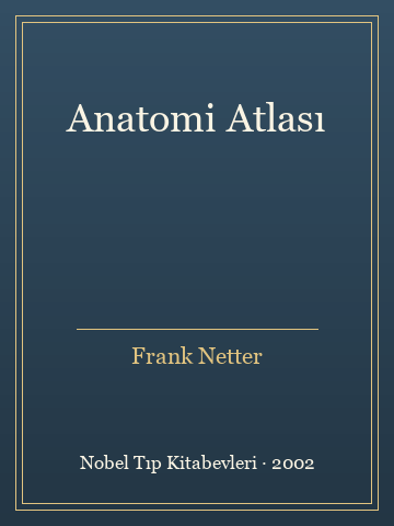 Anatomi Atlası (Temiz Nüsha) - Frank Netter kitap kapağı 2