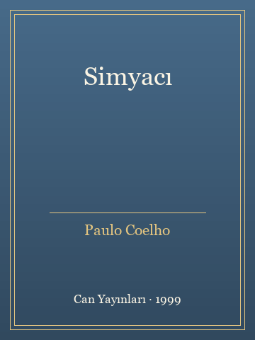 Simyacı (Temiz Nüsha) - Paulo Coelho kitap kapağı 3