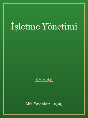 İşletme Yönetimi (Ciltli)