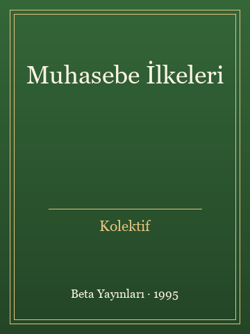 Muhasebe İlkeleri (Temiz Nüsha)
