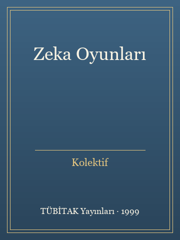 Zeka Oyunları (Ciltli) - Kolektif kitap kapağı 3