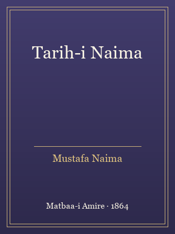 Tarih-i Naima (Ciltli)