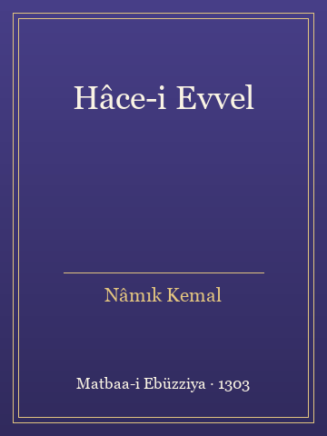 Hâce-i Evvel (Karton Kapak)