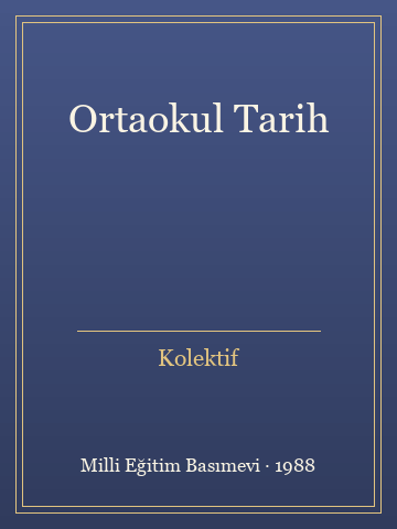 Ortaokul Tarih (Karton Kapak) - Kolektif kitap kapağı 2