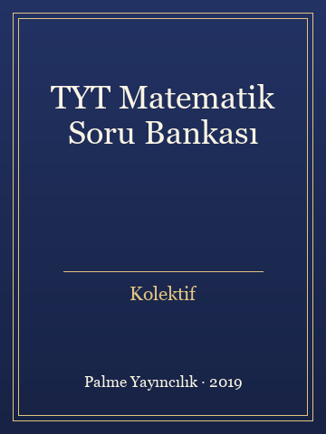 TYT Matematik Soru Bankası (Temiz Nüsha) - Kolektif kitap kapağı 2