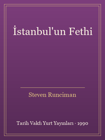 İstanbul'un Fethi (Ciltli)