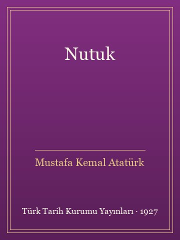 Nutuk (Karton Kapak)
