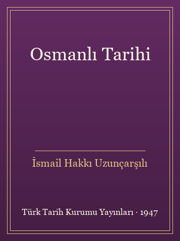 Osmanlı Tarihi (Karton Kapak)