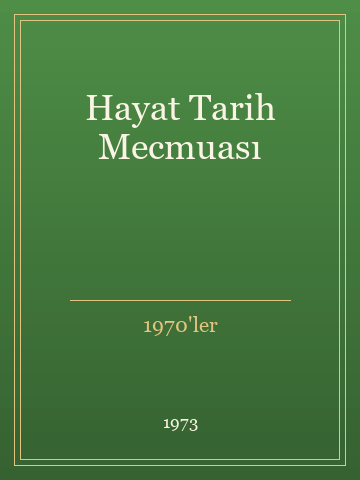 Hayat Tarih Mecmuası (Karton Kapak)