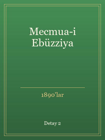 Mecmua-i Ebüzziya kitap kapağı 3