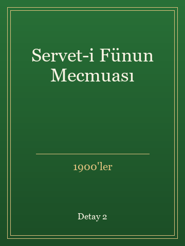 Servet-i Fünun Mecmuası (Ciltli) kitap kapağı 3