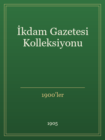 İkdam Gazetesi Kolleksiyonu (Ciltli)