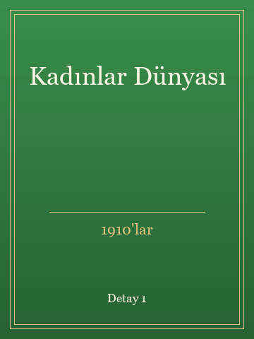 Kadınlar Dünyası (Ciltli) kitap kapağı 2