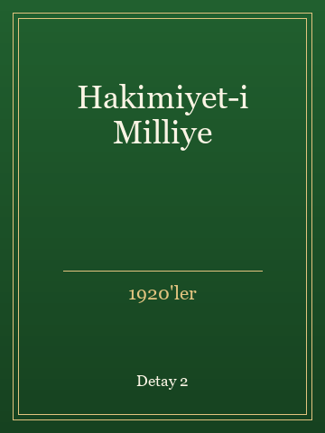Hakimiyet-i Milliye (Temiz Nüsha) kitap kapağı 3
