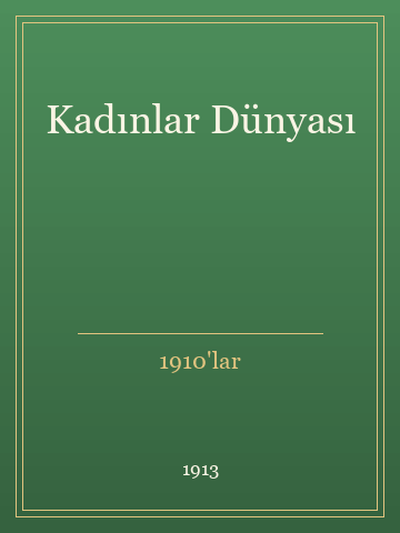 Kadınlar Dünyası (Temiz Nüsha)